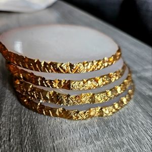 Rough Edge Marble Coasters